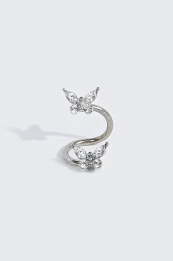 Twisted Navel Piercing