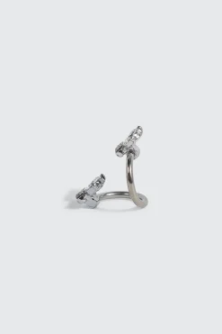 Twisted Navel Piercing