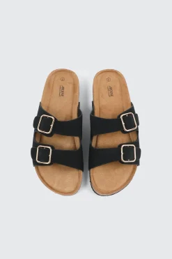 Two-Buckle Sandals