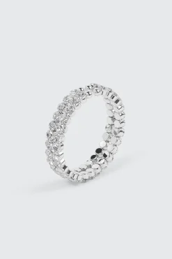 Two-Row Large Stone Bangle