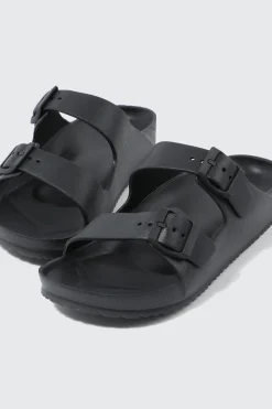 Two-Strap Slide Sandals