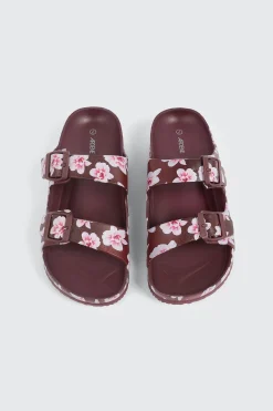 Two-Strap Slide Sandals
