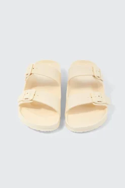 Two-Strap Slide Sandals