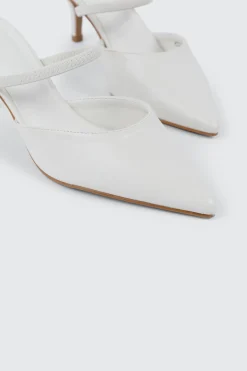 Two Way Pointed Toe Mid Heel Sandals