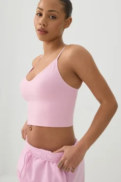 Ultra Crop Seamless Tank with Removable Cups
