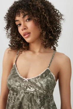 Waffle Knit PJ Tank Top