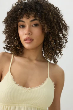 Waffle Knit PJ Tank Top