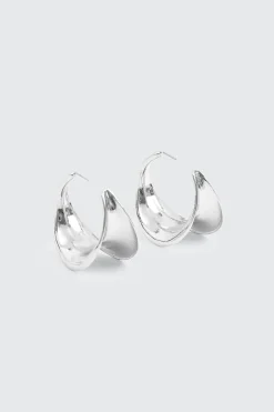 Wide Hoop Earrings