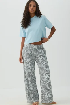 Wide Leg Knit Pants