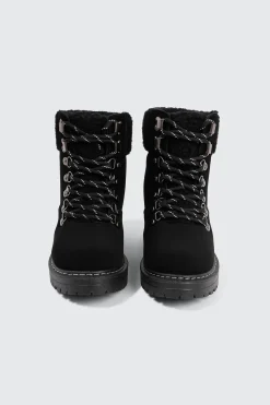 Winter Hiker Booties with Sherpa Collar