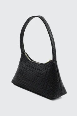 Woven Structured Handbag