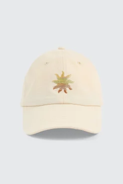 Woven Sun Embroidery Cap